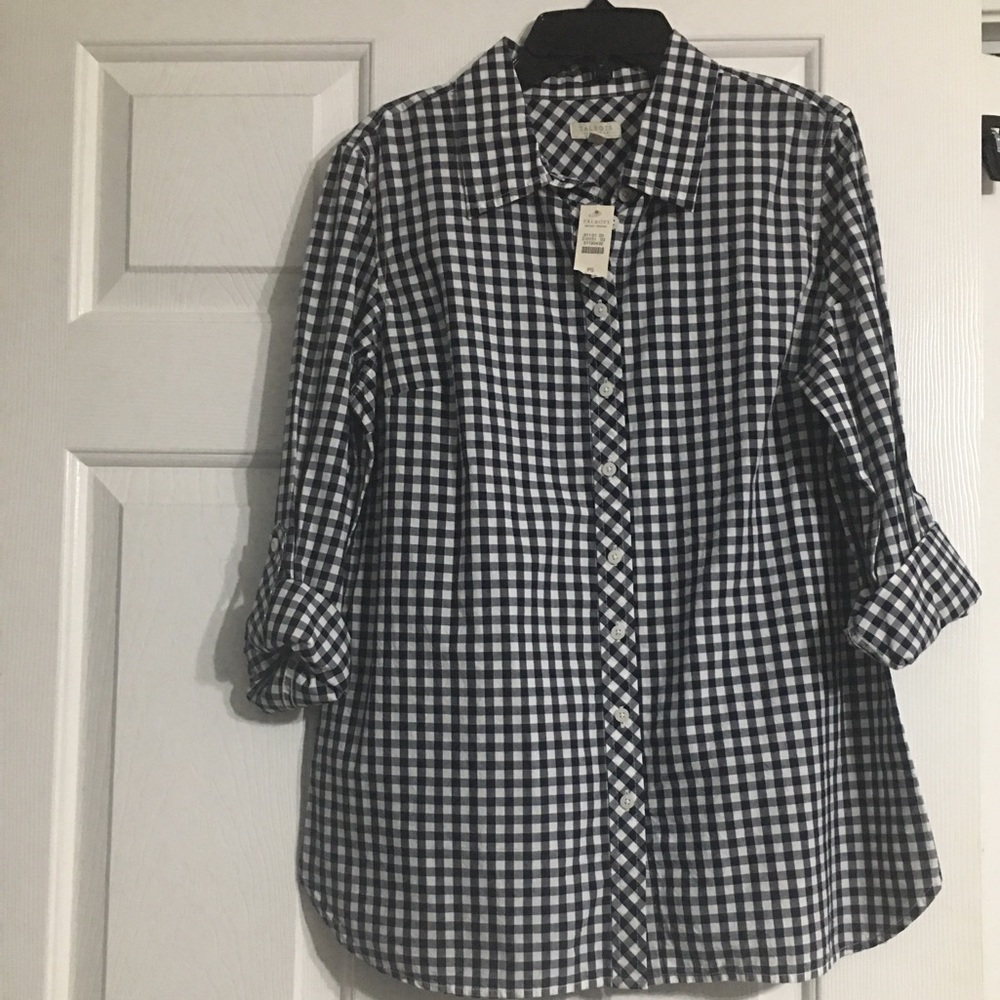 NEW Talbots small Petite woman’s dress shirt😀😀